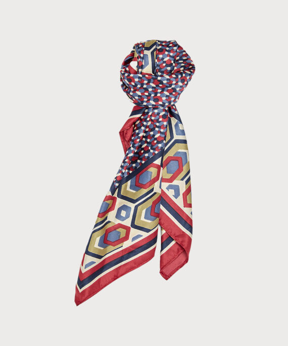 Geometric print Scarf